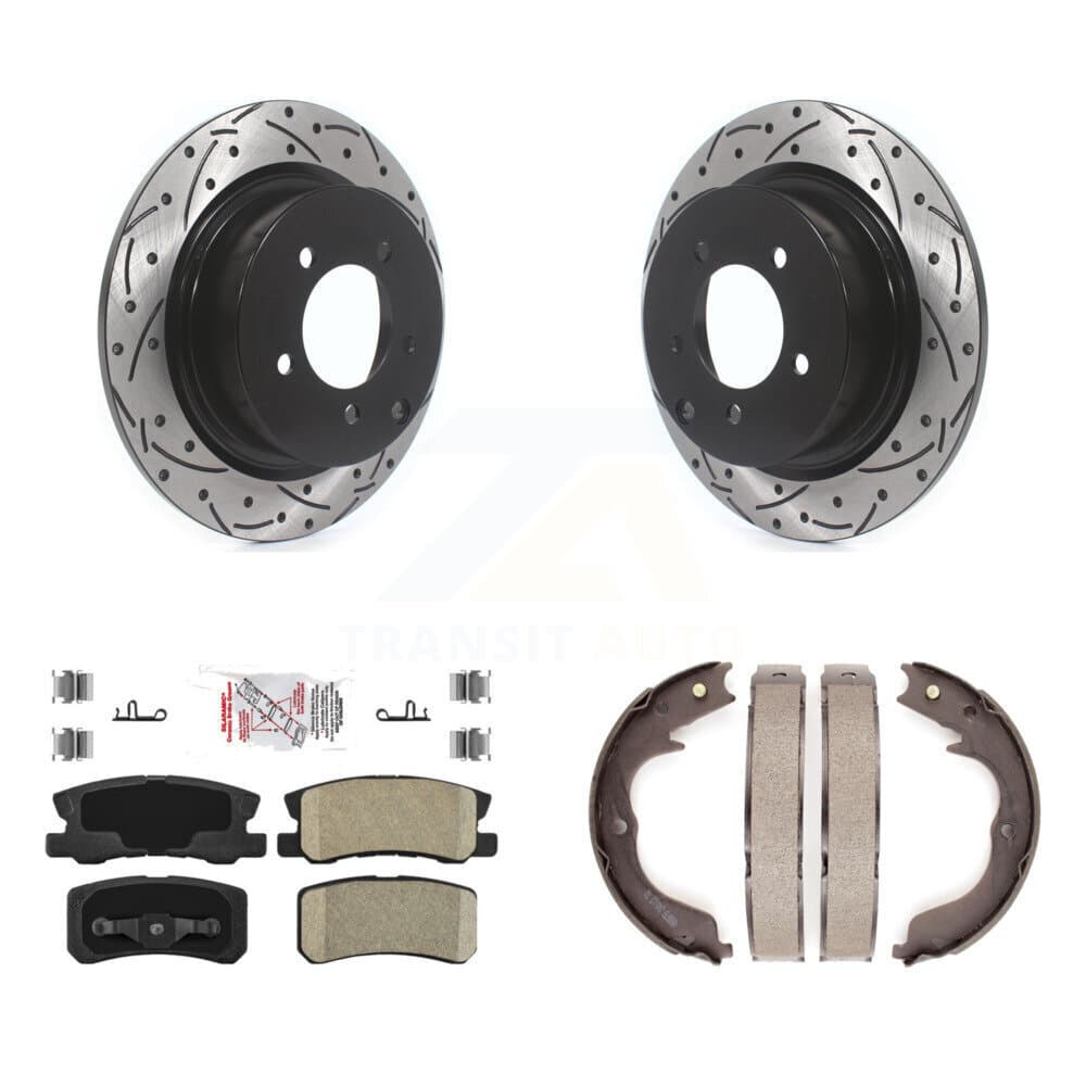 Transit Auto - KDA-103382 - Rear Disc Brake Kits image 1