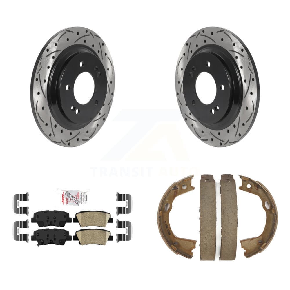 Transit Auto - KDA-103396 - Rear Disc Brake Kits image 1