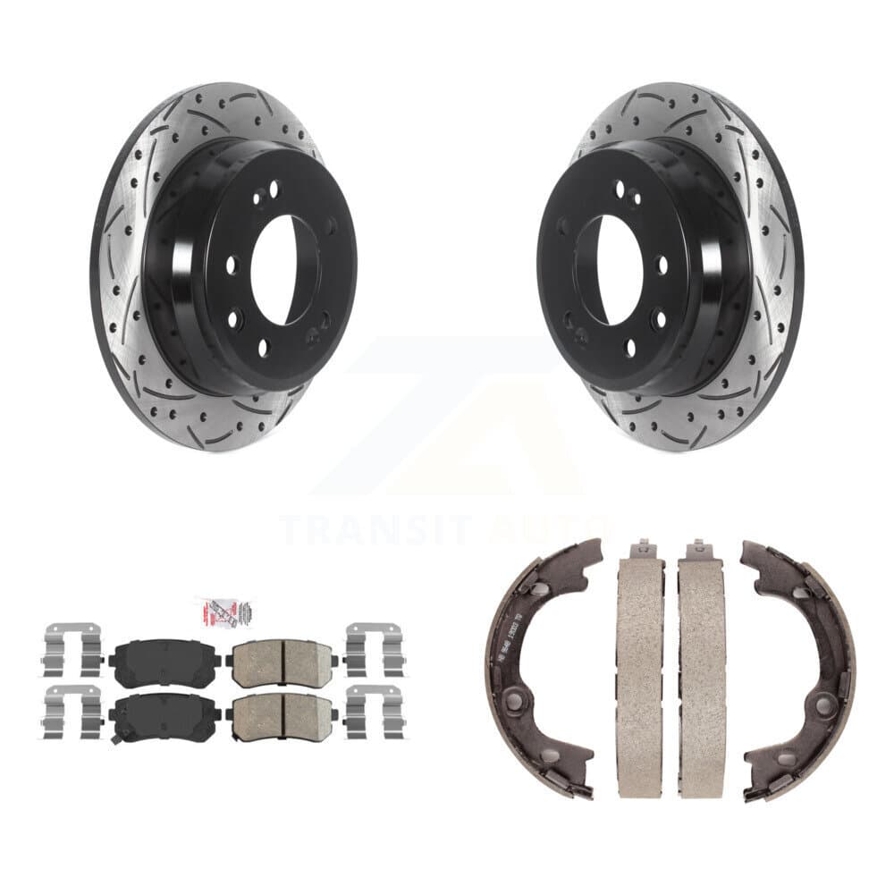 Transit Auto - KDA-103412 - Rear Disc Brake Kits image 1