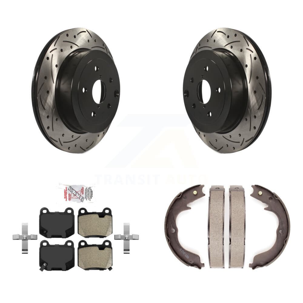 Transit Auto - KDA-103416 - Rear Disc Brake Kits image 1