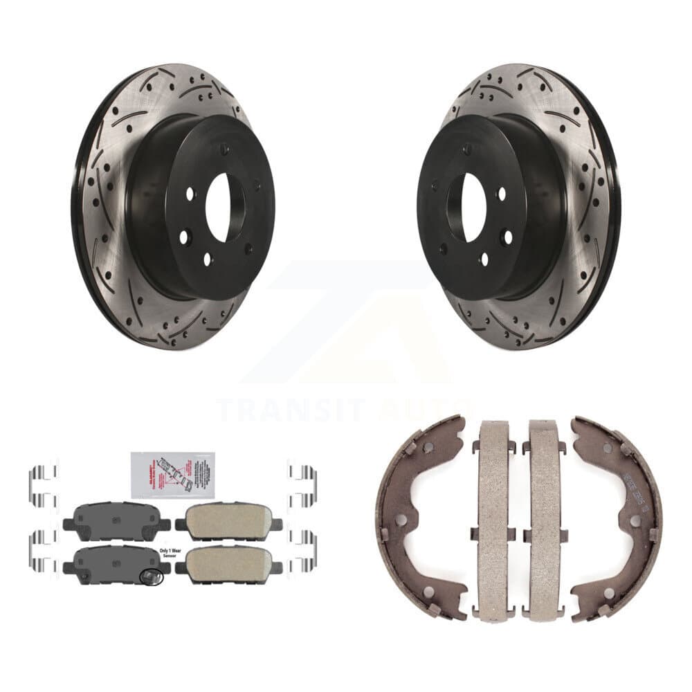 Transit Auto - KDA-103417 - Rear Disc Brake Kits image 1
