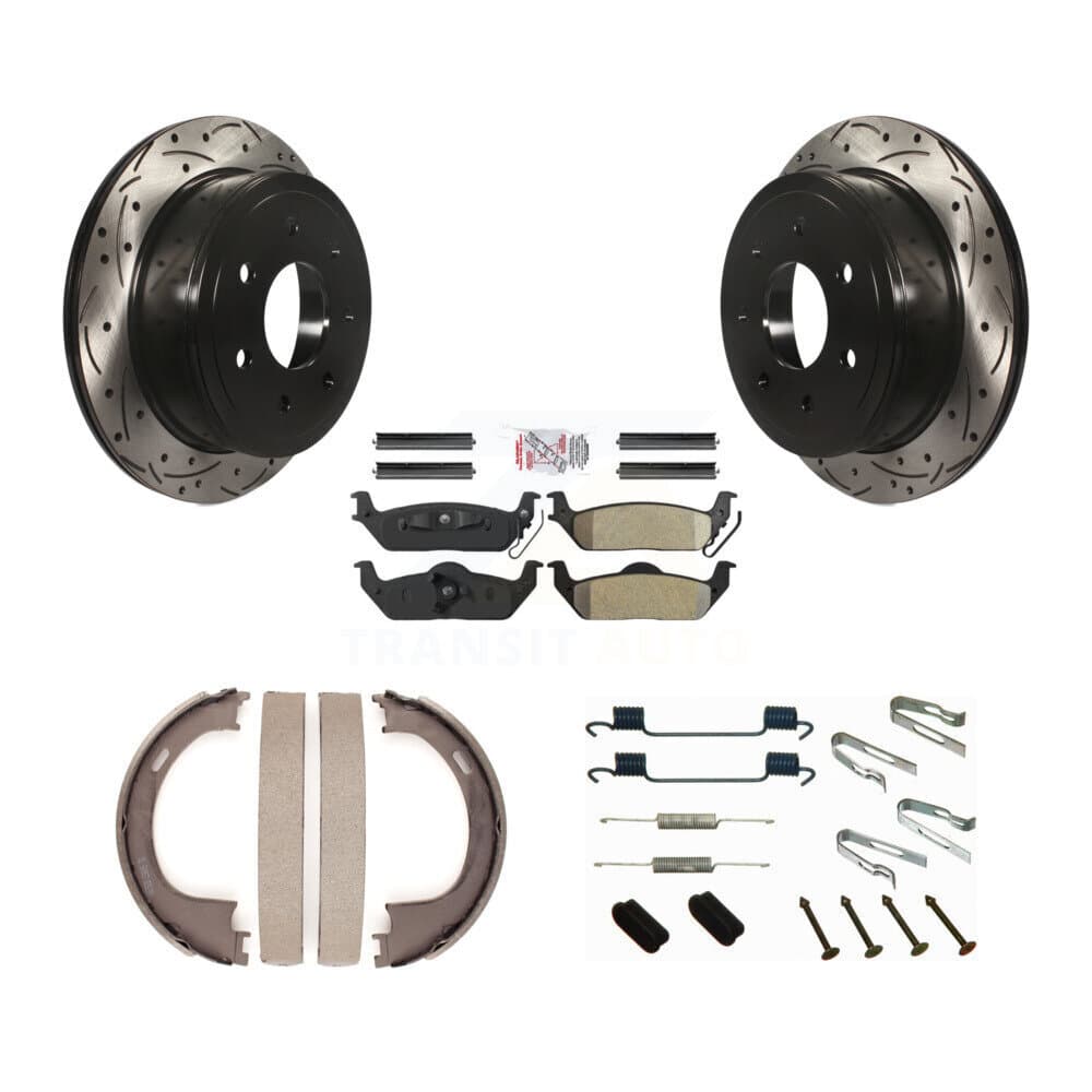 Transit Auto - KDA-103630 - Rear Disc Brake Kits image 1