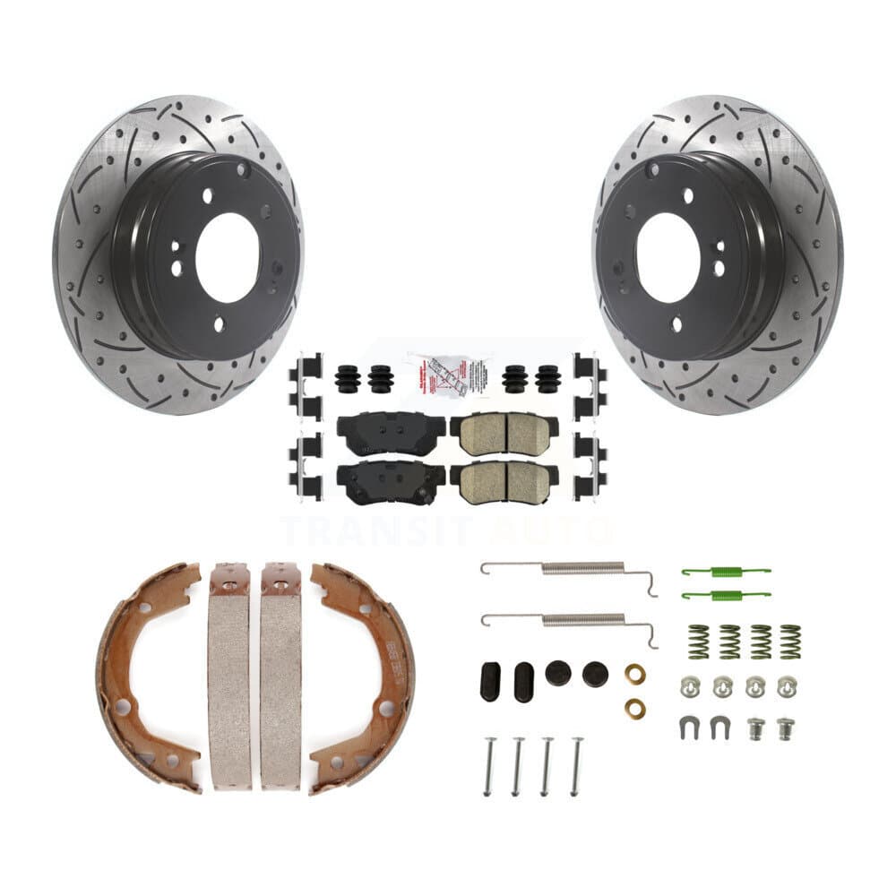 Transit Auto - KDA-103638 - Rear Disc Brake Kits image 1