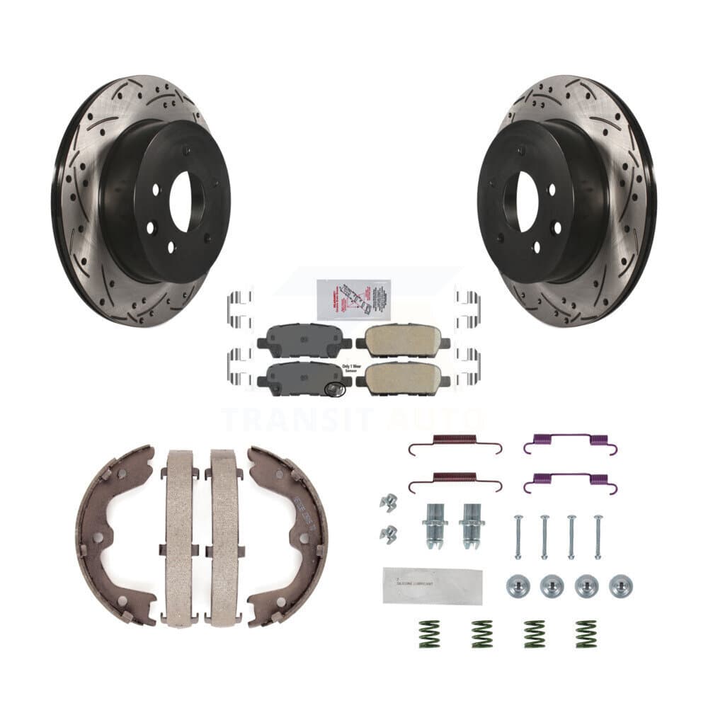 Transit Auto - KDA-103690 - Rear Disc Brake Kits image 1
