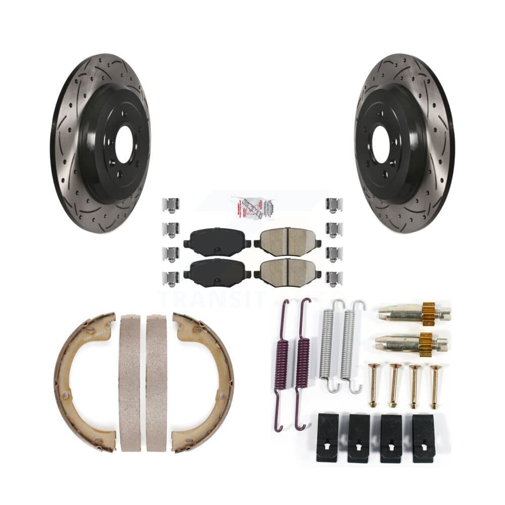 Transit Auto - KDA-103719 - Rear Disc Brake Kits image 1