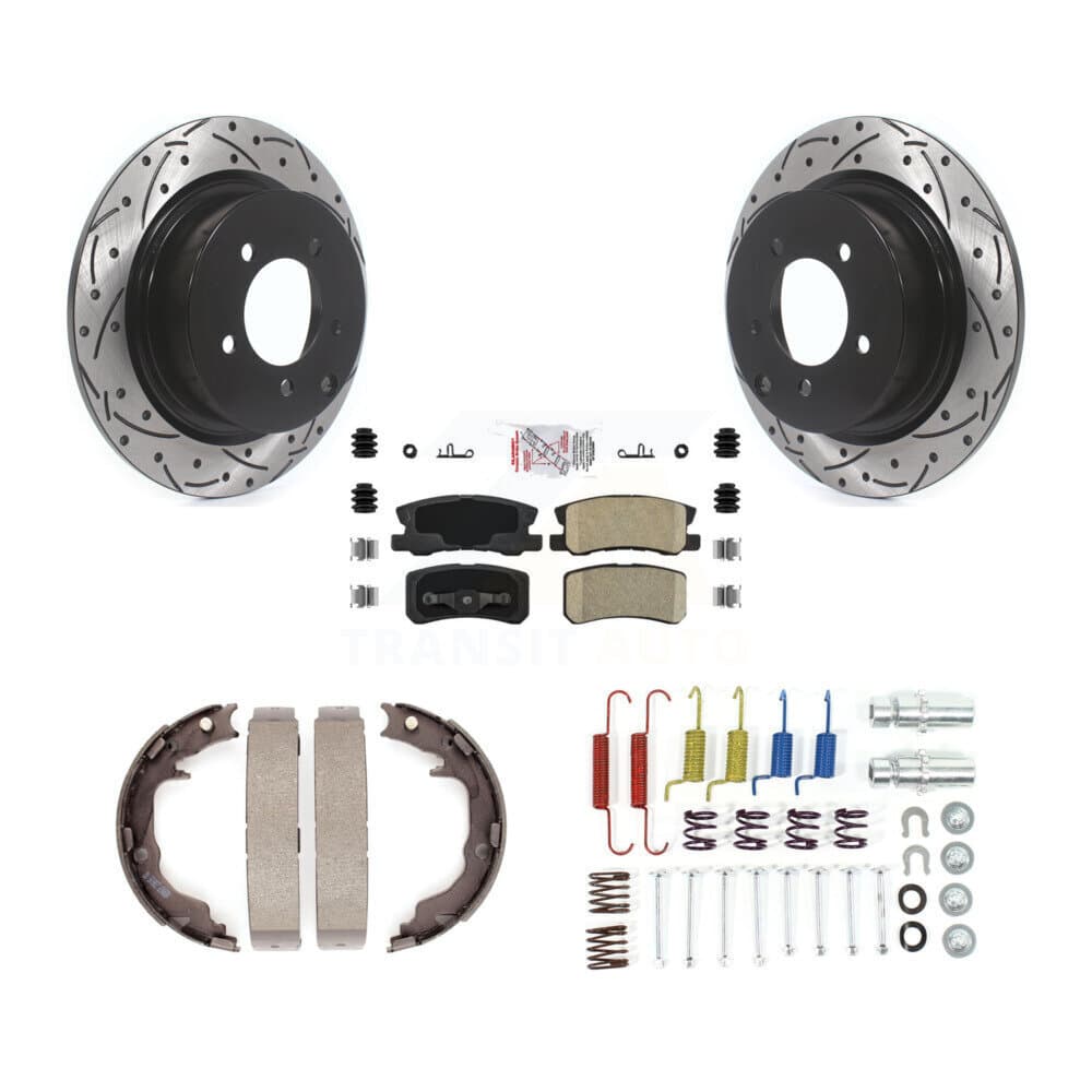 Transit Auto - KDA-103725 - Rear Disc Brake Kits image 1