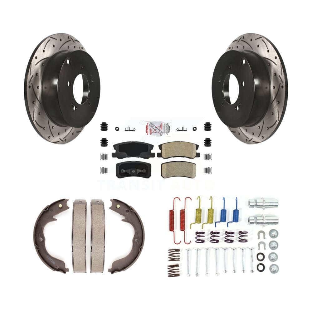 Transit Auto - KDA-103731 - Rear Disc Brake Kits image 1