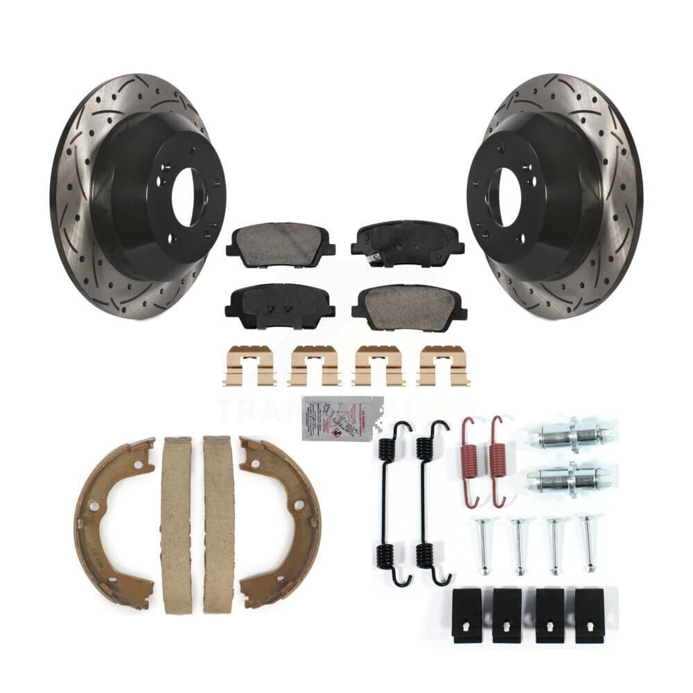 Transit Auto - KDA-103848 - Rear Disc Brake Kits image 1