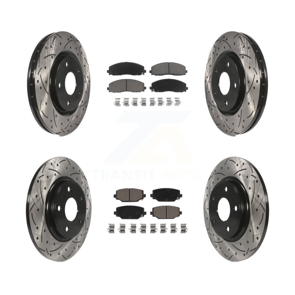 Transit Auto - KDC-100338 - Front and Rear Disc Brake Kits image 1