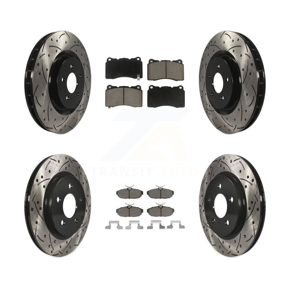 Transit Auto - KDC-100362 - Front and Rear Disc Brake Kits image 1