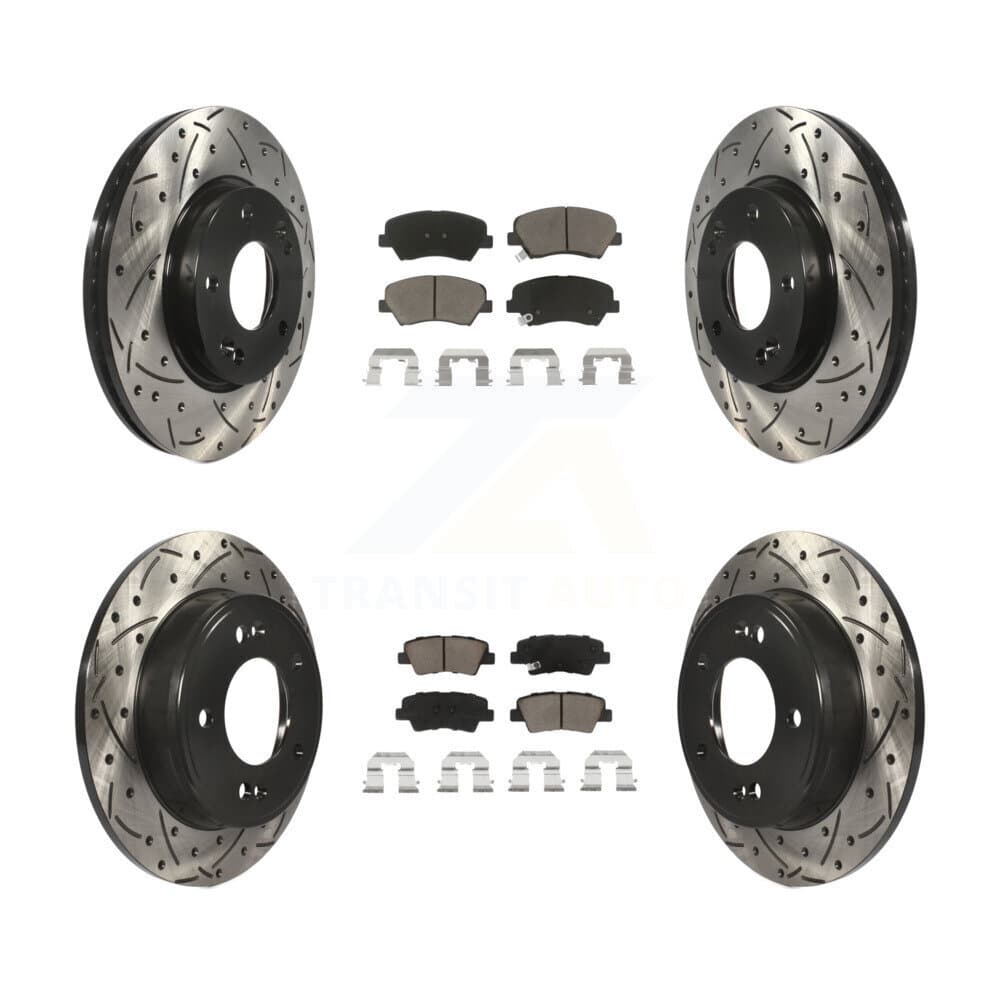 Transit Auto - KDC-100377 - Front and Rear Disc Brake Kits image 1
