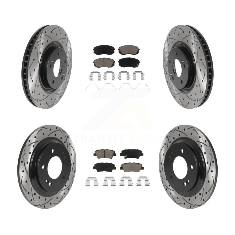 Transit Auto - KDC-100378 - Front and Rear Disc Brake Kits image 1