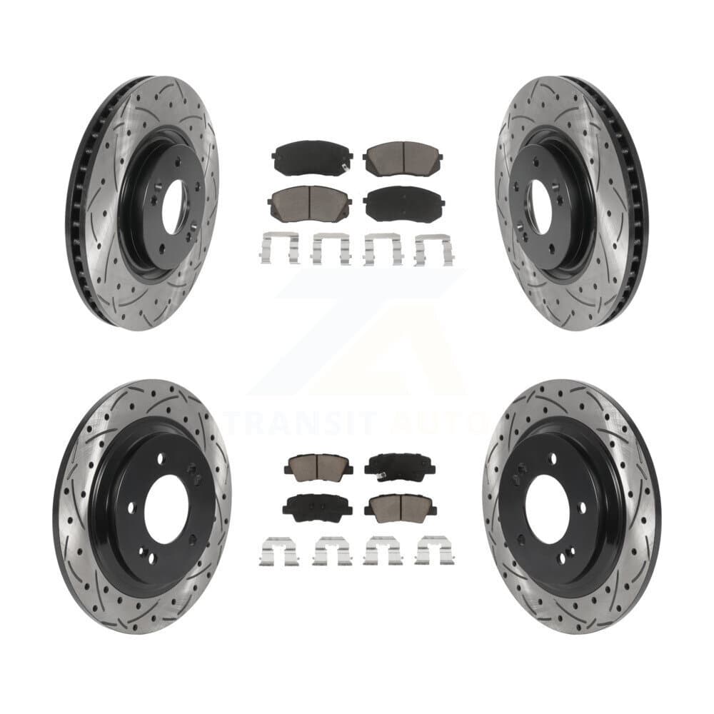 Transit Auto - KDC-100384 - Front and Rear Disc Brake Kits image 1