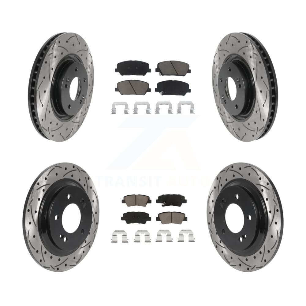Transit Auto - KDC-100387 - Front and Rear Disc Brake Kits image 1