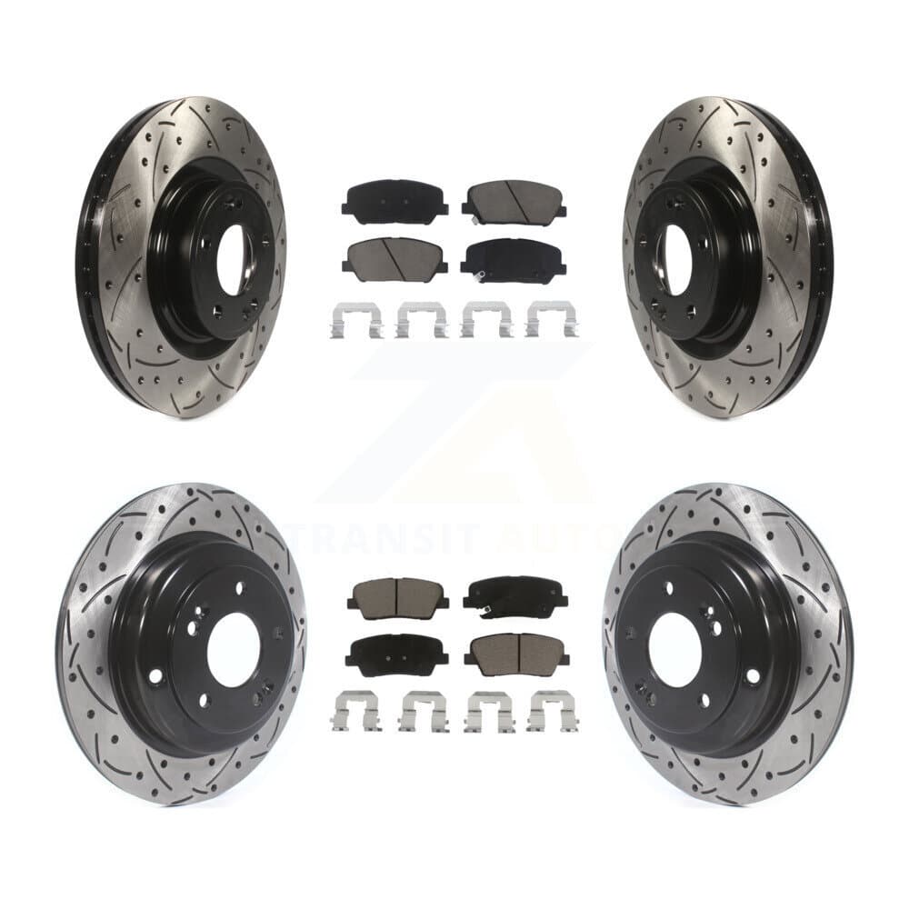 Transit Auto - KDC-100410 - Front and Rear Disc Brake Kits image 1