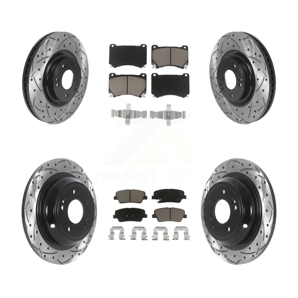 Transit Auto - KDC-100413 - Front and Rear Disc Brake Kits image 1