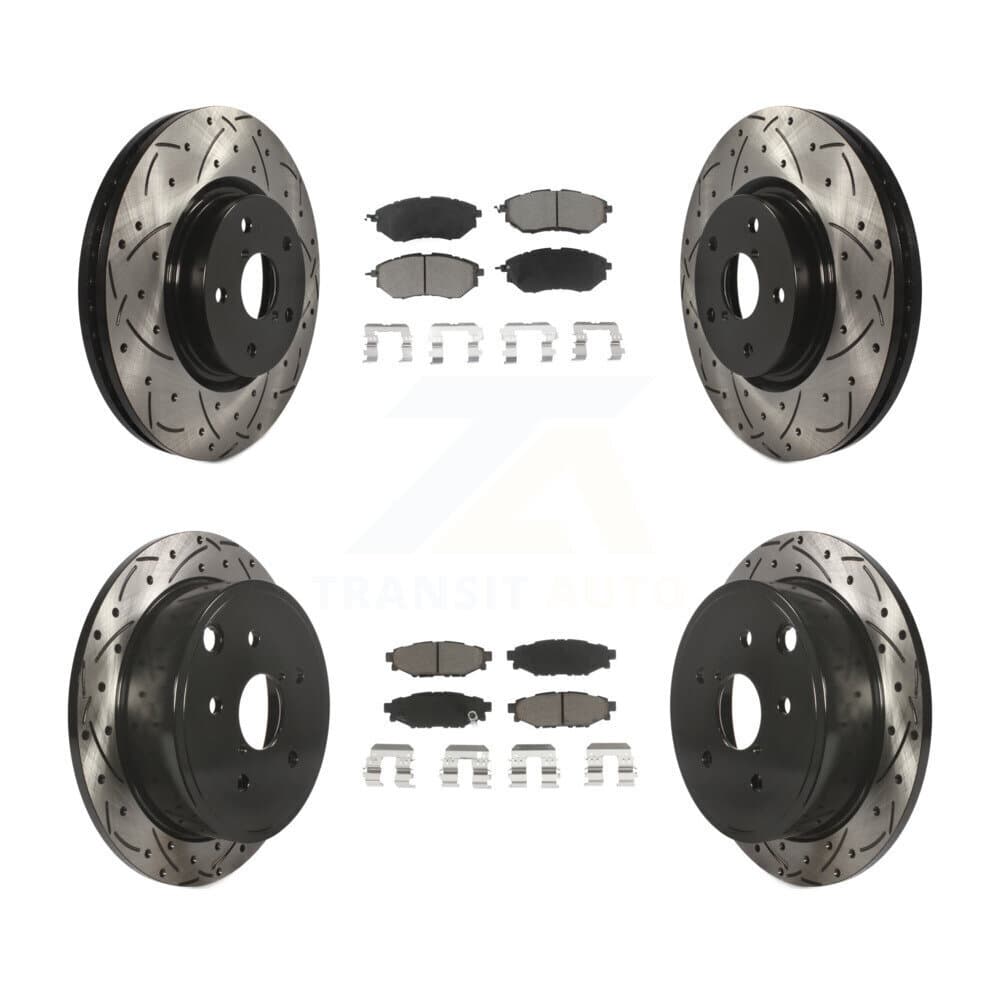 Transit Auto - KDC-100449 - Front and Rear Disc Brake Kits image 1