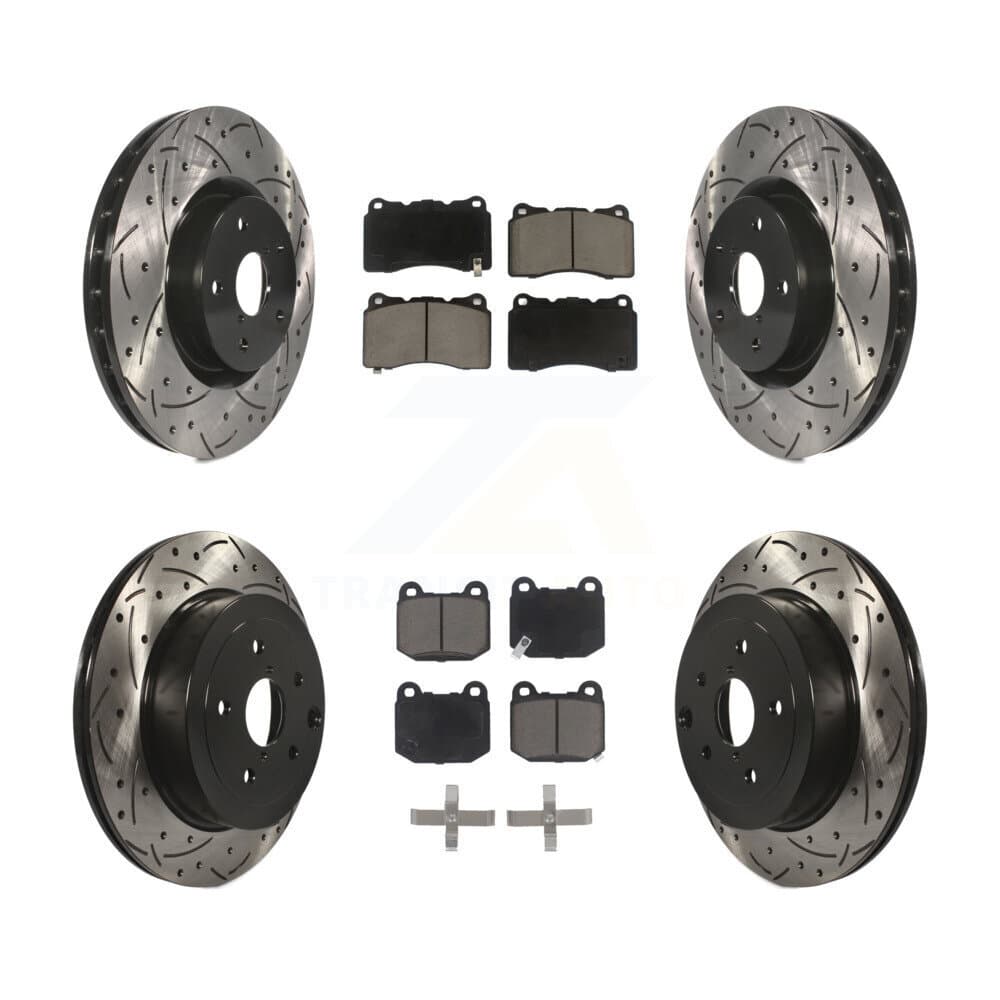 Transit Auto - KDC-100458 - Front and Rear Disc Brake Kits image 1