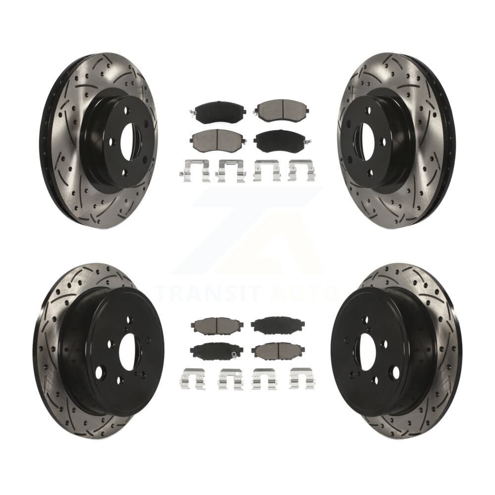 Transit Auto - KDC-100467 - Front and Rear Disc Brake Kits image 1