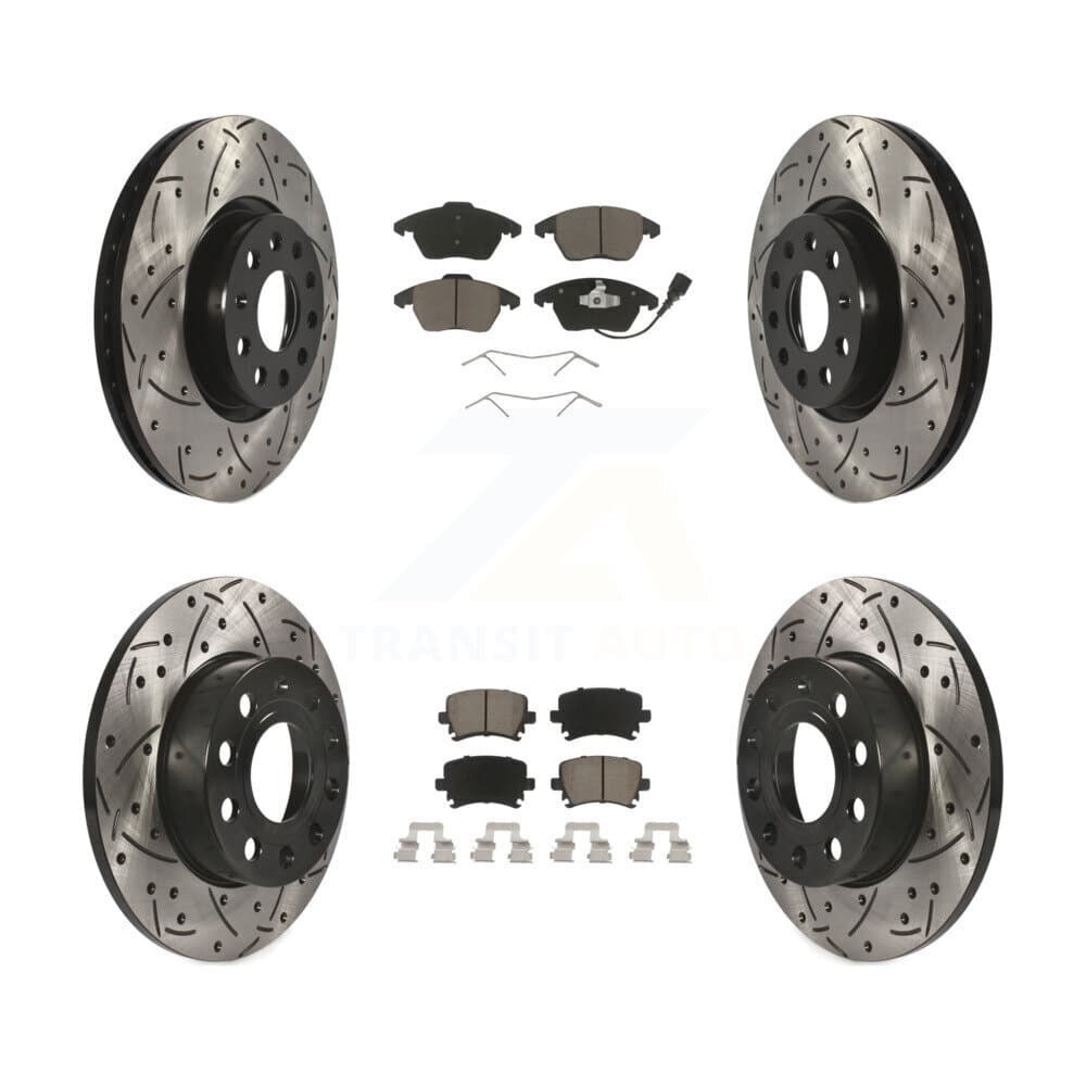 Transit Auto - KDC-100613 - Front and Rear Disc Brake Kits image 1