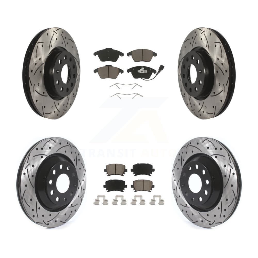 Transit Auto - KDC-100614 - Front and Rear Disc Brake Kits image 1