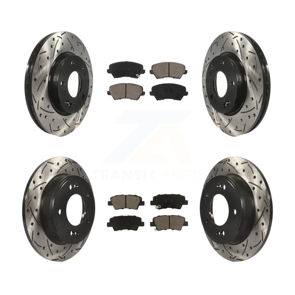 Transit Auto - KDC-100633 - Front and Rear Disc Brake Kits image 1