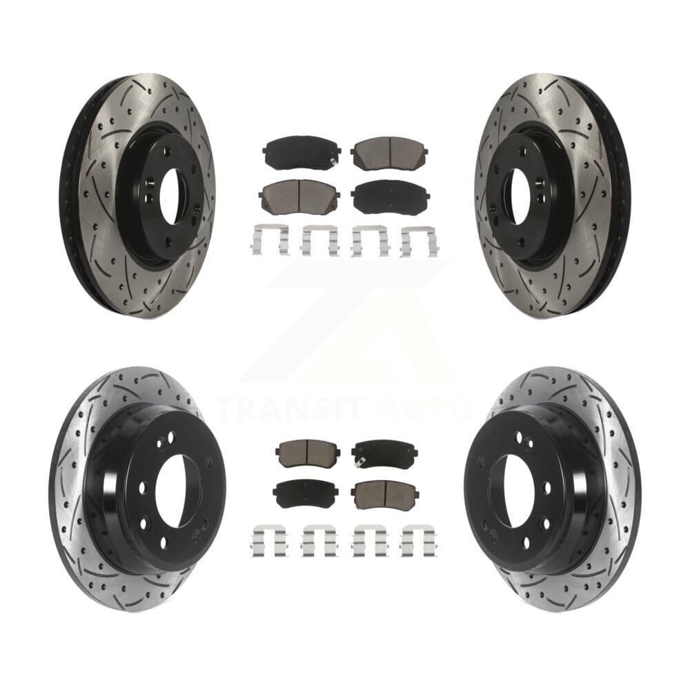 Transit Auto - KDC-100648 - Front and Rear Disc Brake Kits image 1
