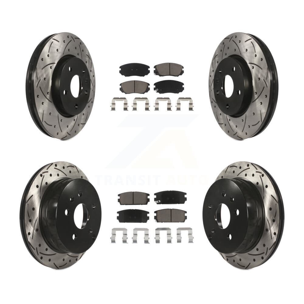 Transit Auto - KDC-100668 - Front and Rear Disc Brake Kits image 1