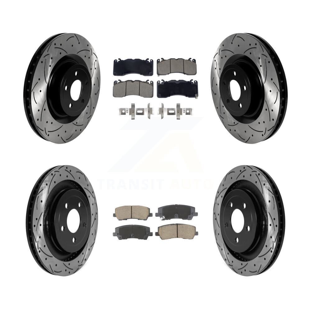 Transit Auto - KDC-101060 - Front and Rear Disc Brake Kits image 1