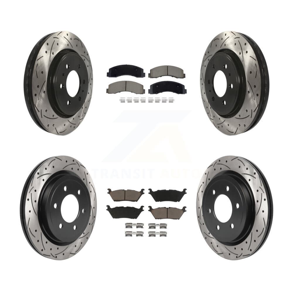 Transit Auto - KDC-101071 - Front and Rear Disc Brake Kits image 1