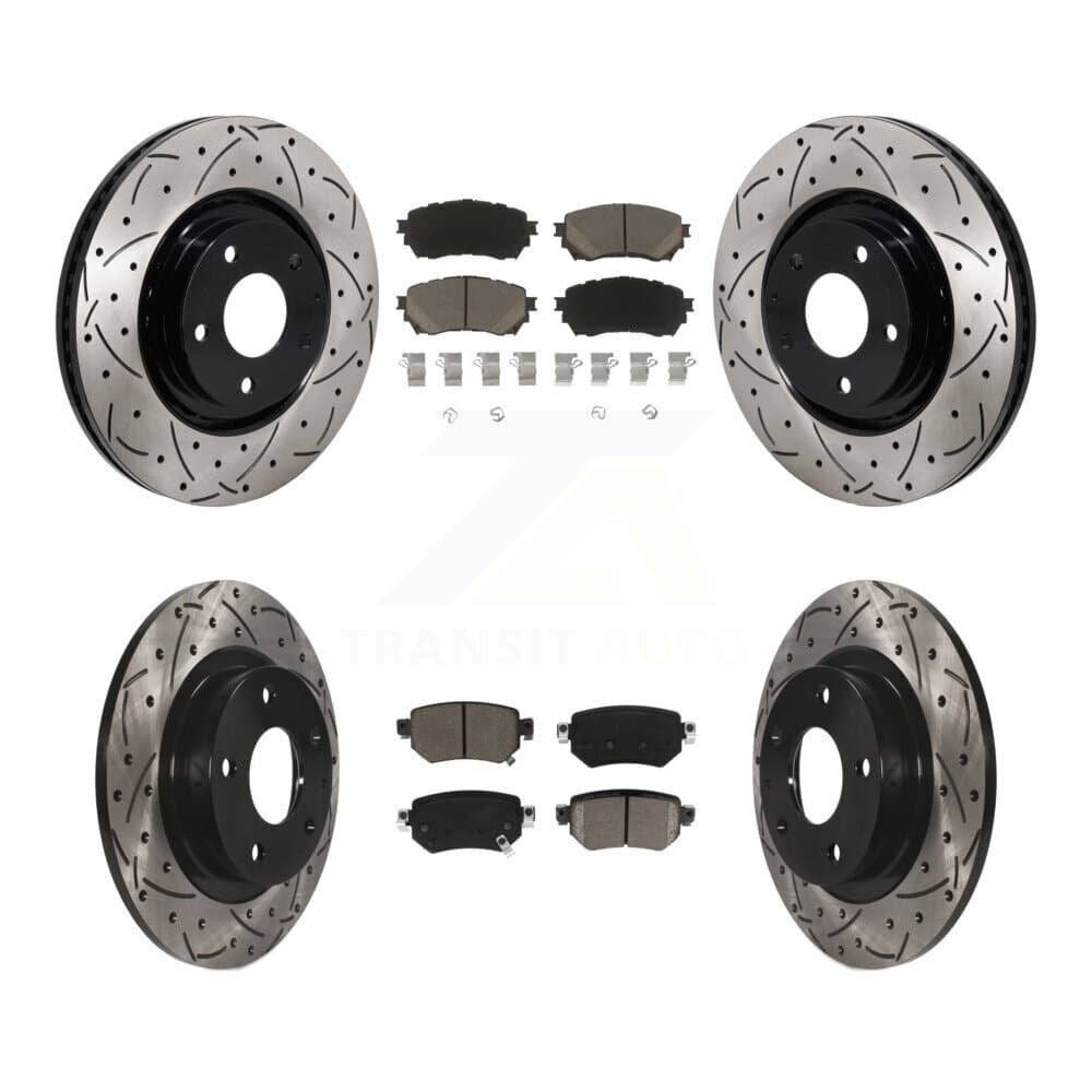 Transit Auto - KDC-101236 - Front and Rear Disc Brake Kits image 1
