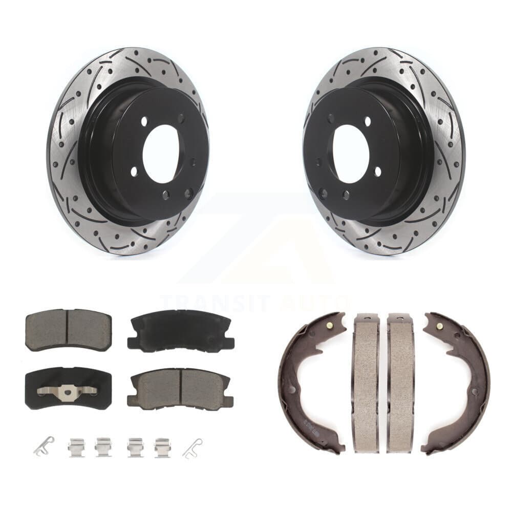 Transit Auto - KDC-101394 - Rear Disc Brake Kits image 1