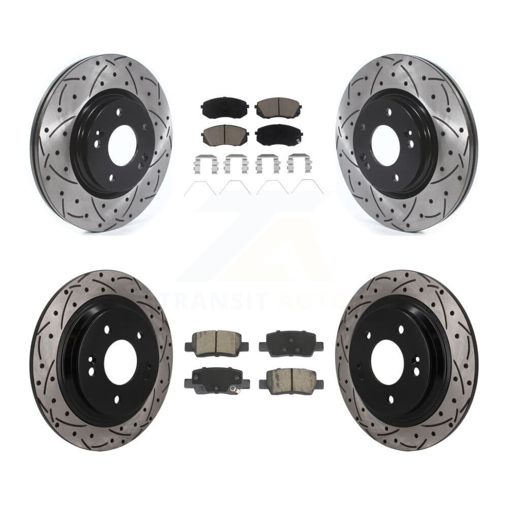Transit Auto - KDC-101689 - Front and Rear Disc Brake Kits image 1