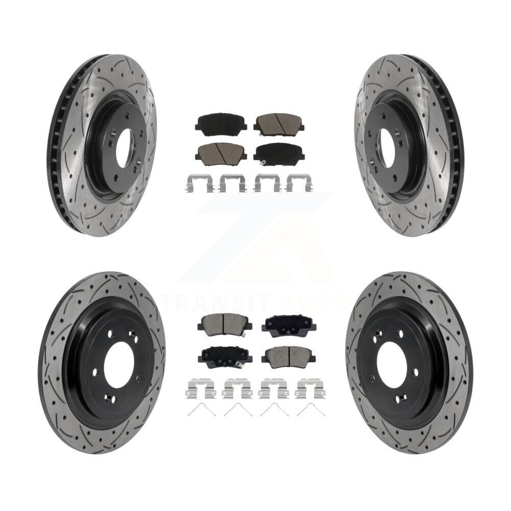 Transit Auto - KDC-101769 - Front and Rear Disc Brake Kits image 1