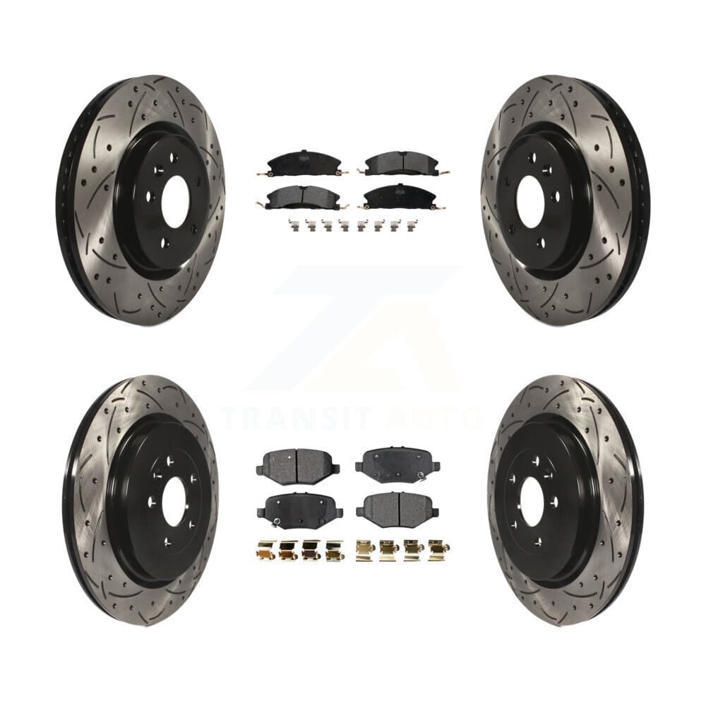 Transit Auto - KDF-100225 - Front and Rear Disc Brake Kits image 1