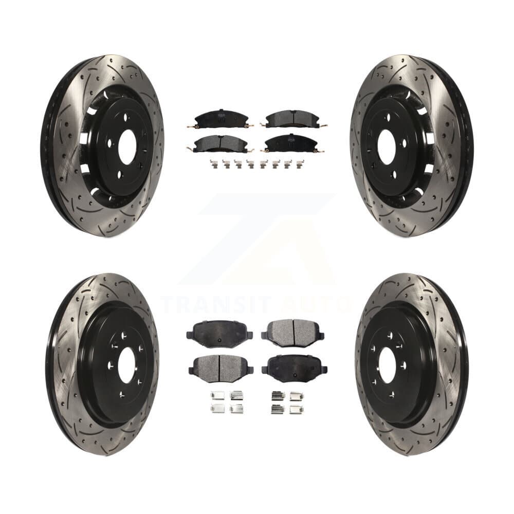 Transit Auto - KDF-100232 - Front and Rear Disc Brake Kits image 1