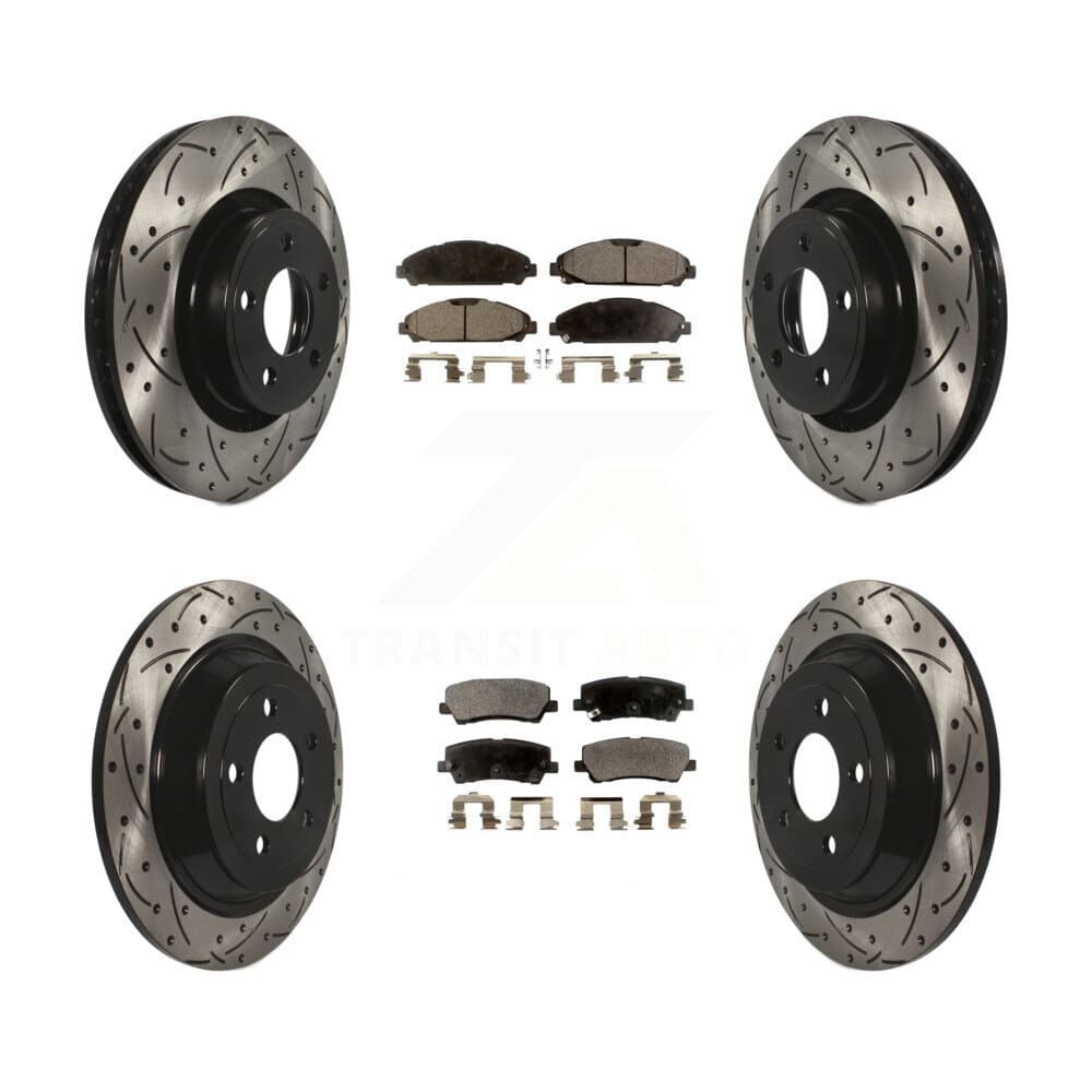 Transit Auto - KDF-100238 - Front and Rear Disc Brake Kits image 1