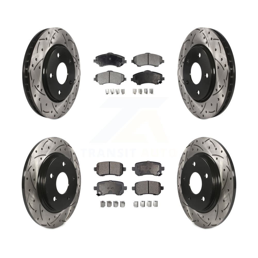 Transit Auto - KDF-100259 - Front and Rear Disc Brake Kits image 1