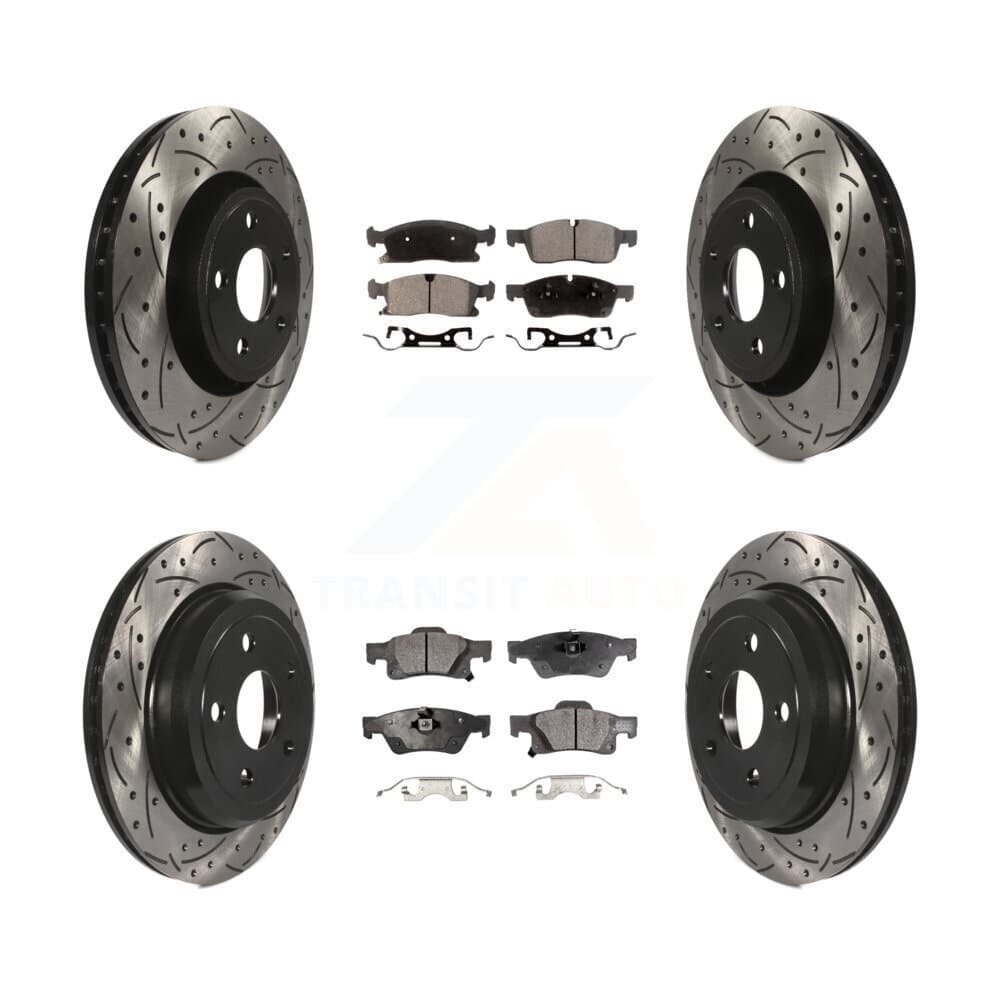 Transit Auto - KDF-100262 - Front and Rear Disc Brake Kits image 1