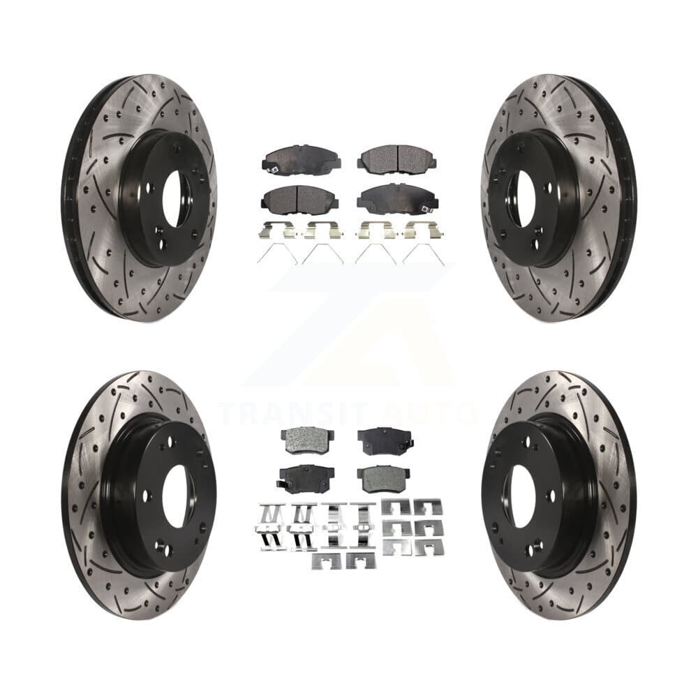 Transit Auto - KDF-100270 - Front and Rear Disc Brake Kits image 1