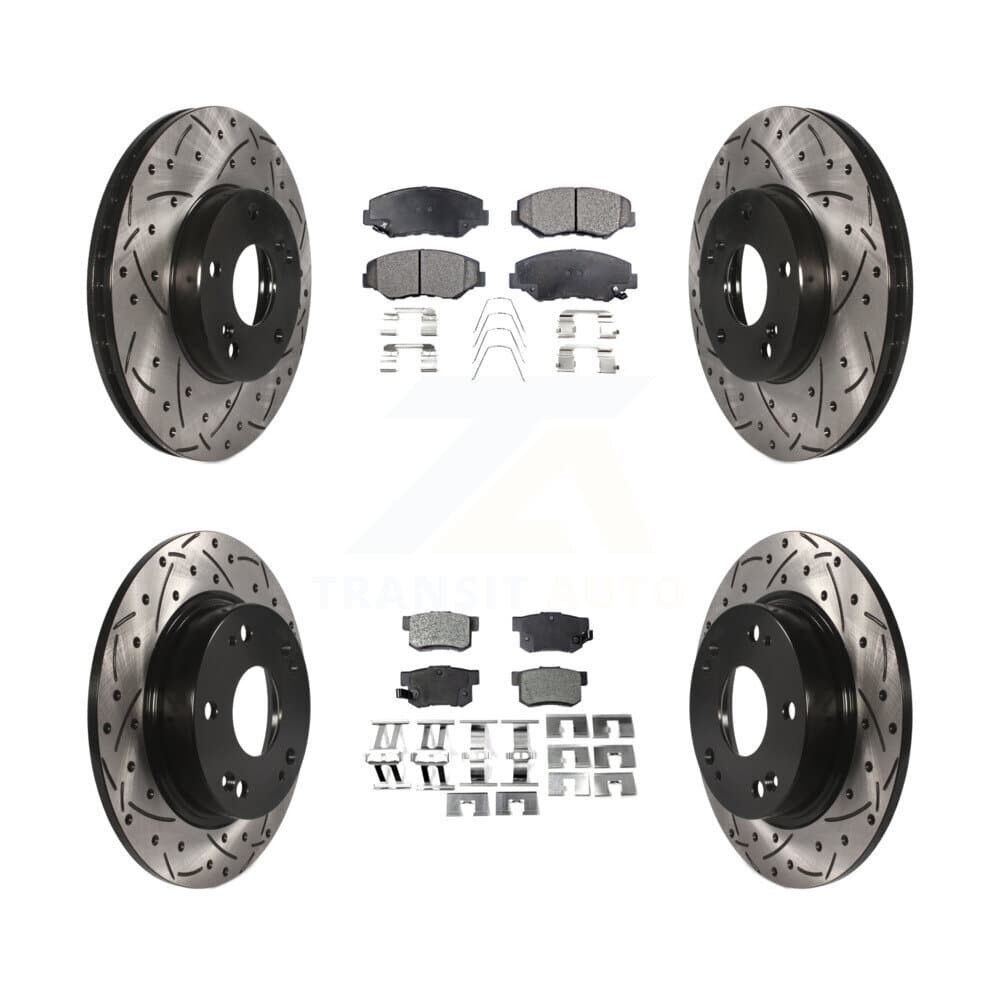 Transit Auto - KDF-100272 - Front and Rear Disc Brake Kits image 1