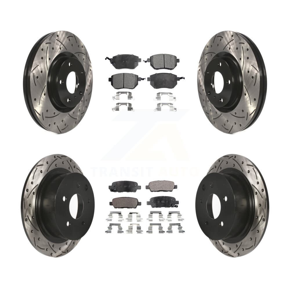 Transit Auto - KDF-100278 - Front and Rear Disc Brake Kits image 1