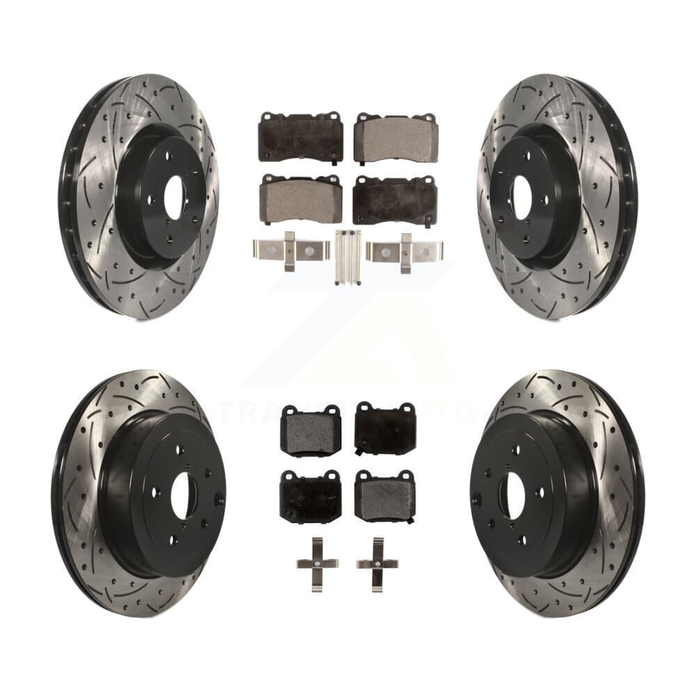 Transit Auto - KDF-100283 - Front and Rear Disc Brake Kits image 1