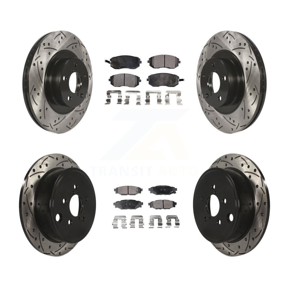 Transit Auto - KDF-100288 - Front and Rear Disc Brake Kits image 1