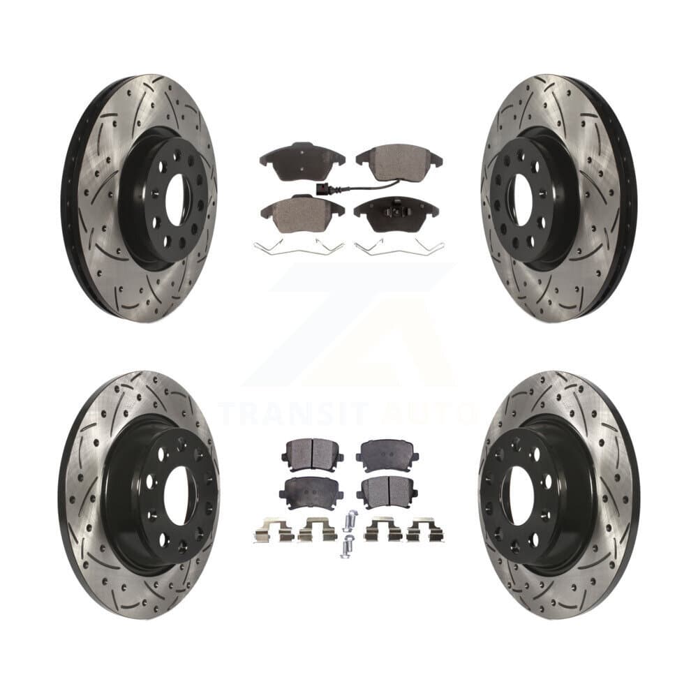Transit Auto - KDF-100292 - Front and Rear Disc Brake Kits image 1
