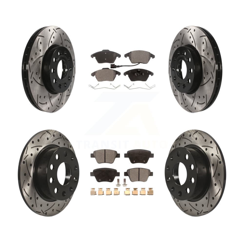 Transit Auto - KDF-100300 - Front and Rear Disc Brake Kits image 1