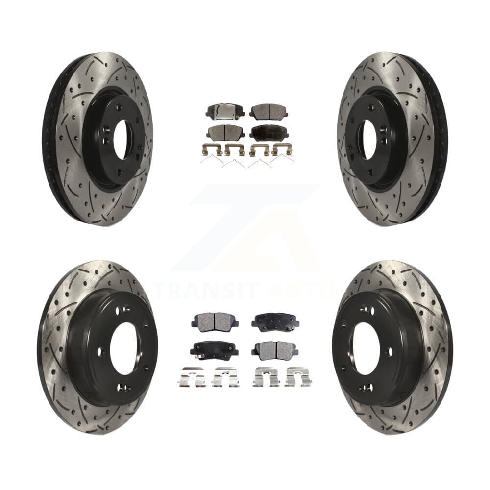 Transit Auto - KDF-100305 - Front and Rear Disc Brake Kits image 1