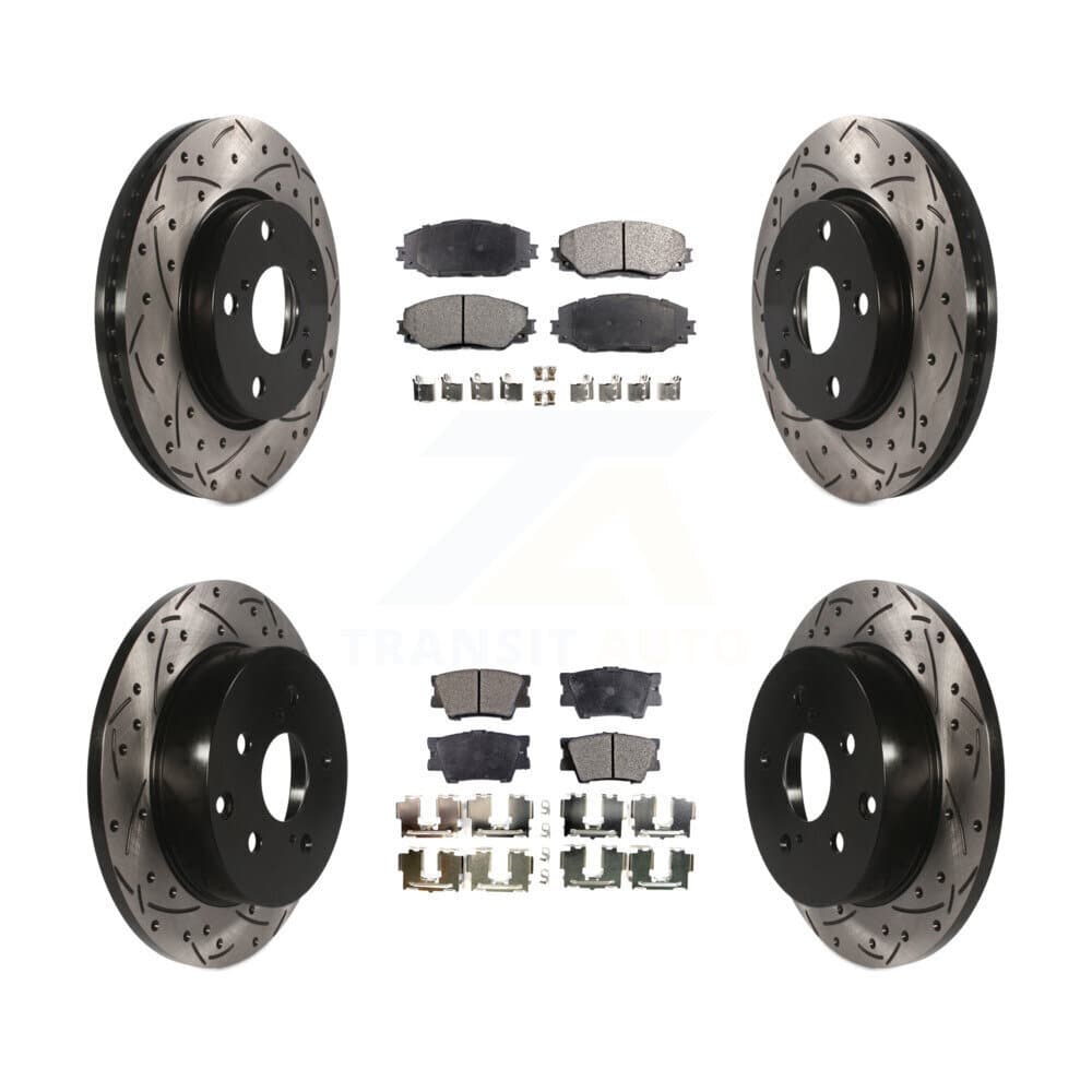 Transit Auto - KDF-100311 - Front and Rear Disc Brake Kits image 1