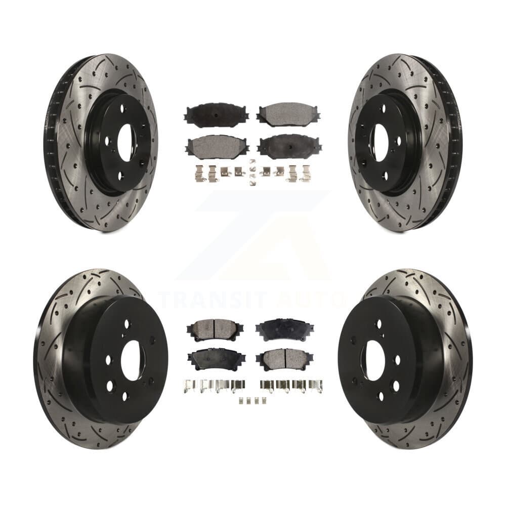Transit Auto - KDF-100312 - Front and Rear Disc Brake Kits image 1
