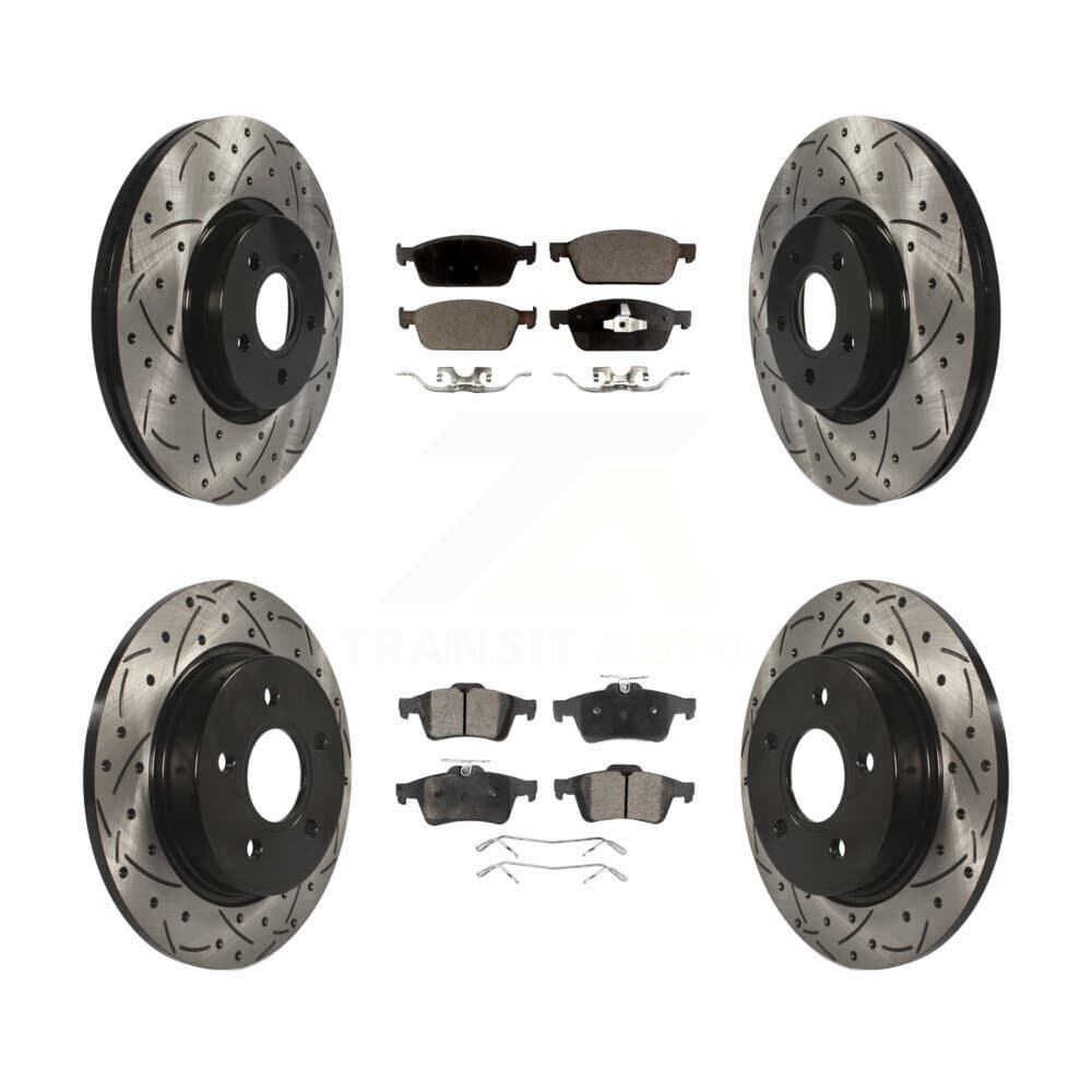 Transit Auto - KDF-100321 - Front and Rear Disc Brake Kits image 1